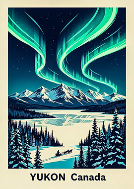 Yukon Canada Aurora Borealis