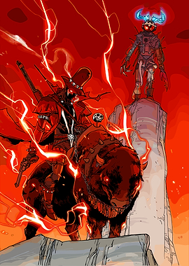 Hellish Cowboy on Buffalo