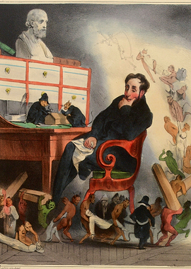 Man Haunted by Demons and Temptations