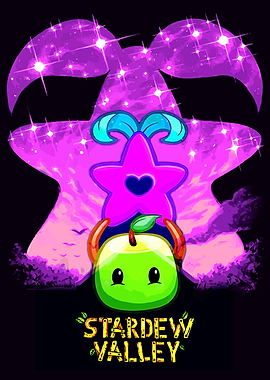Stardew Valley Apple Star Art