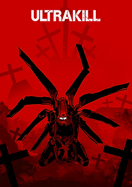 Ultrakill Game Poster