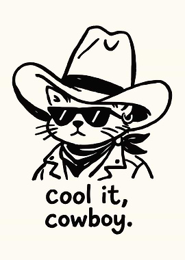 Cool Cat Cowboy
