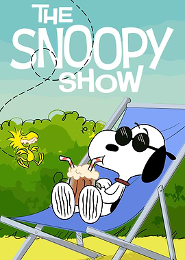 Snoopy and Woodstock relaxing