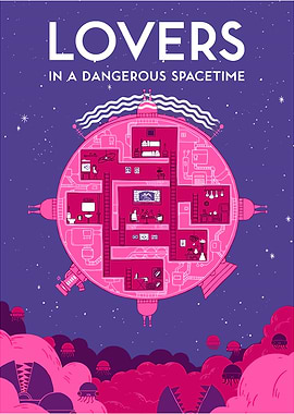 Lovers in a Dangerous Spacetime Game Art
