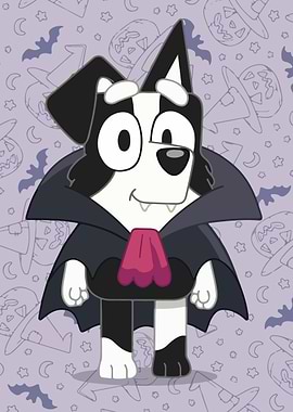 Bandit Heeler as a Vampire