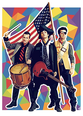 Green Day American Idiot Pop Art
