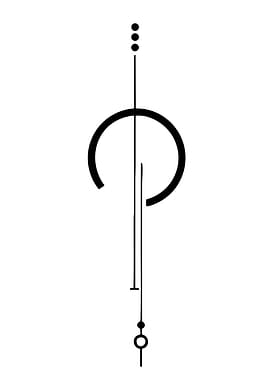 Minimalist Geometric Symbol