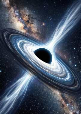 Black Hole with Jets and Milky Way