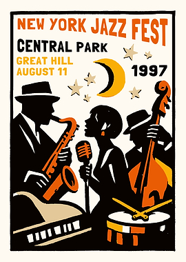 New York Jazz Fest Poster