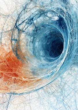 Abstract Swirling Vortex