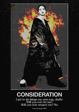 Rihanna Consideration Album Art