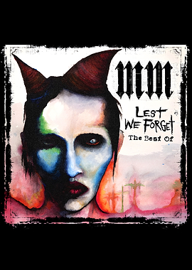 Marilyn Manson Lest We Forget Album Art