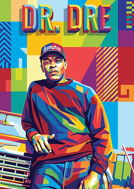 Dr. Dre Pop Art Portrait