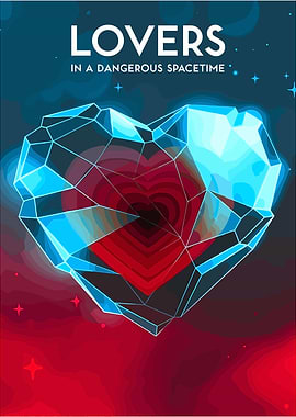 Lovers in a Dangerous Spacetime Game Art