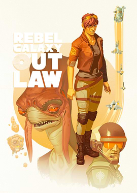 Rebel Galaxy Outlaw Poster
