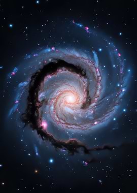 Andromeda Galaxy Deep Space