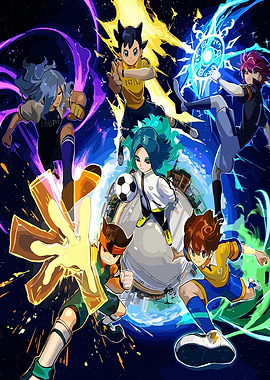 Inazuma Eleven Characters in Action