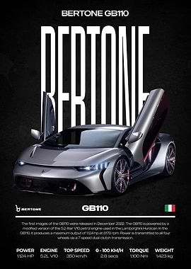 Bertone GB110 Supercar