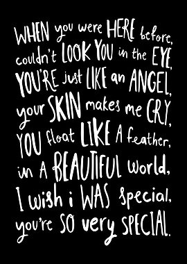 Inspirational Text Art