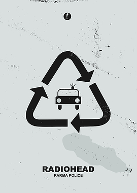 Radiohead Karma Police Album Art