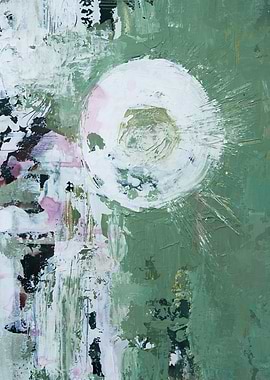 Abstract Circular Painting