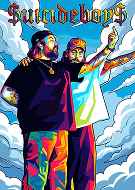 Suicideboys Pop Art Portrait