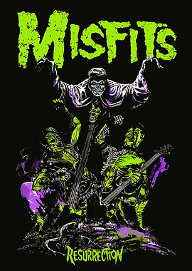 Misfits Resurrection Band Artwork