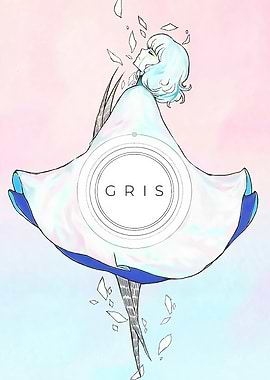 Gris Character with Shattered Pieces