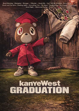 Kanye West Graduation Album Cover