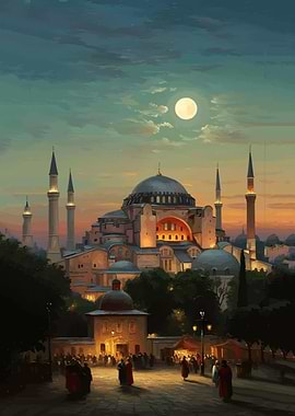 Hagia Sophia at Dusk