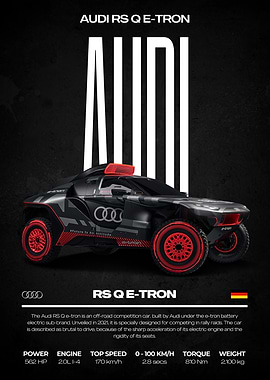 Audi RS Q e-tron Rally Car