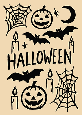 Halloween Themed Illustration