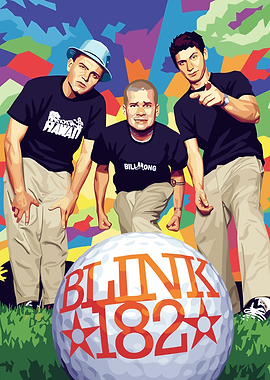 Blink-182 Pop Art Portrait