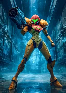 Samus Aran in Power Suit