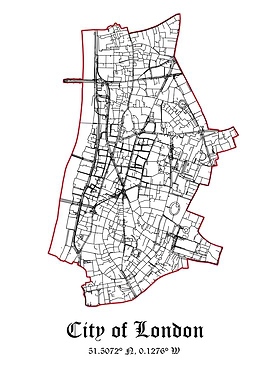 City of London Map