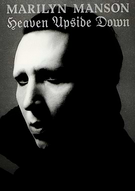 Marilyn Manson Heaven Upside Down Album Art