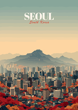 Seoul South Korea Cityscape
