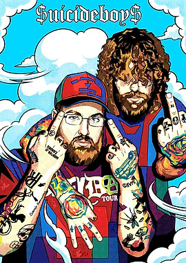 Suicideboys Pop Art Portrait