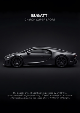 Car Bugatti Chiron Super Sport