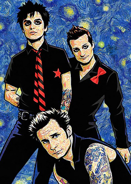 Green Day Band Portrait