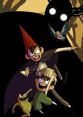 Over the Garden Wall Characters and Shadow