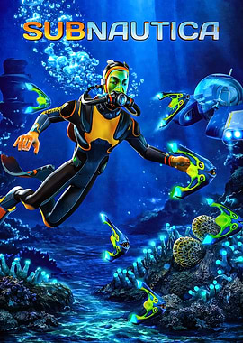 Subnautica Game Cover Art
