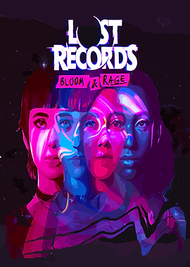 Lost Records Bloom & Rage Poster