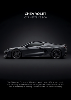 Chevrolet Corvette C8 Dark