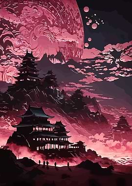 Mystical Asian Landscape