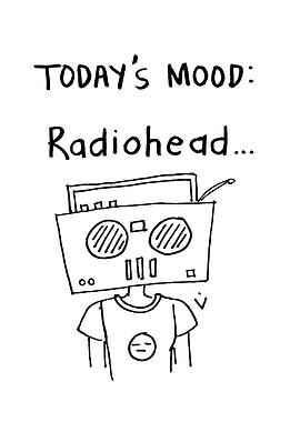 Radiohead Mood Illustration