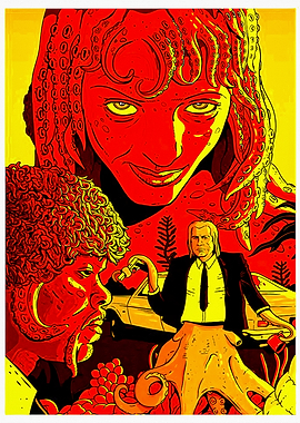 Pulp Fiction – Retro Pop Art Crime Movie Poster