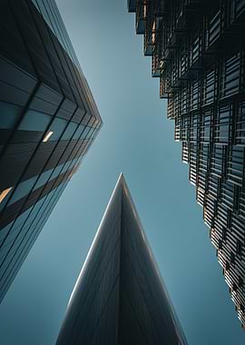 Modern City Buildings Against Sky