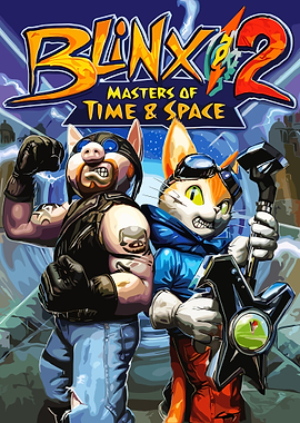 Blinx 2 Masters of Time & Space Cover Art