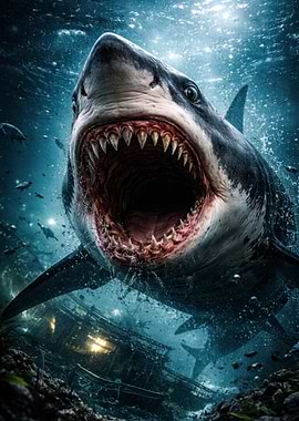 Great White Shark Attack